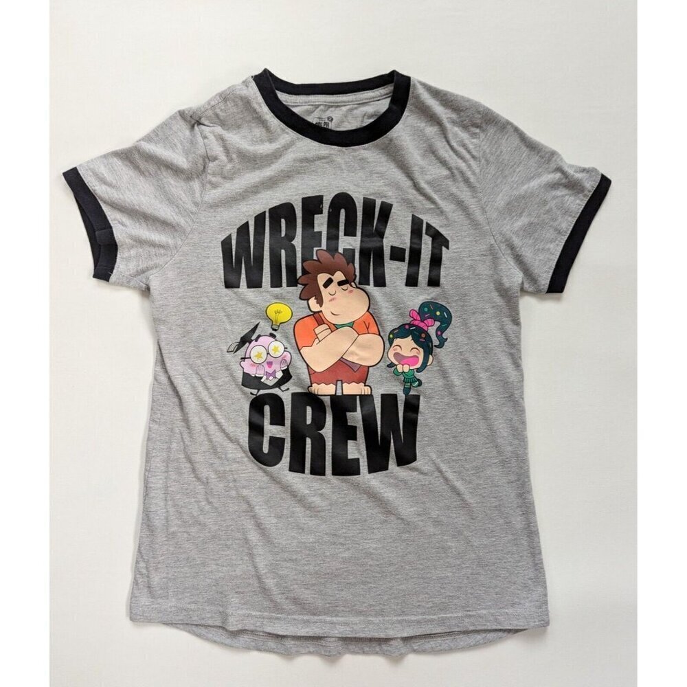 Wreck-It Crew Ralph Disney Kids T-Shirt Size Large